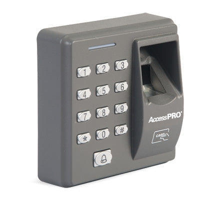 Lector Biométrico de Huella y Proximidad / 500 Huellas 500 Tarjetas / Teclado / Autónomo / Salida Relevador / Control de Acceso