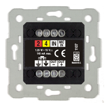 Modulo de encendido/apagado y regulación de volumen para base 1105. blanco