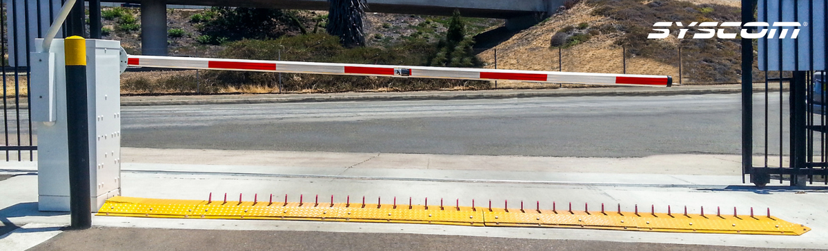 Barrera Vehicular /Uso Continuo / Bajo Mantenimiento Compatible con Picos Poncha Llantas DKS 1603-165