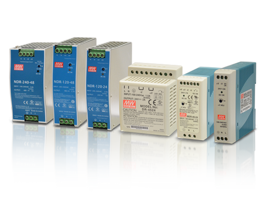 Fuente de Poder Industrial / 240 Watts / Salida 48 VCD / 5 Amp / Montaje Riel Din