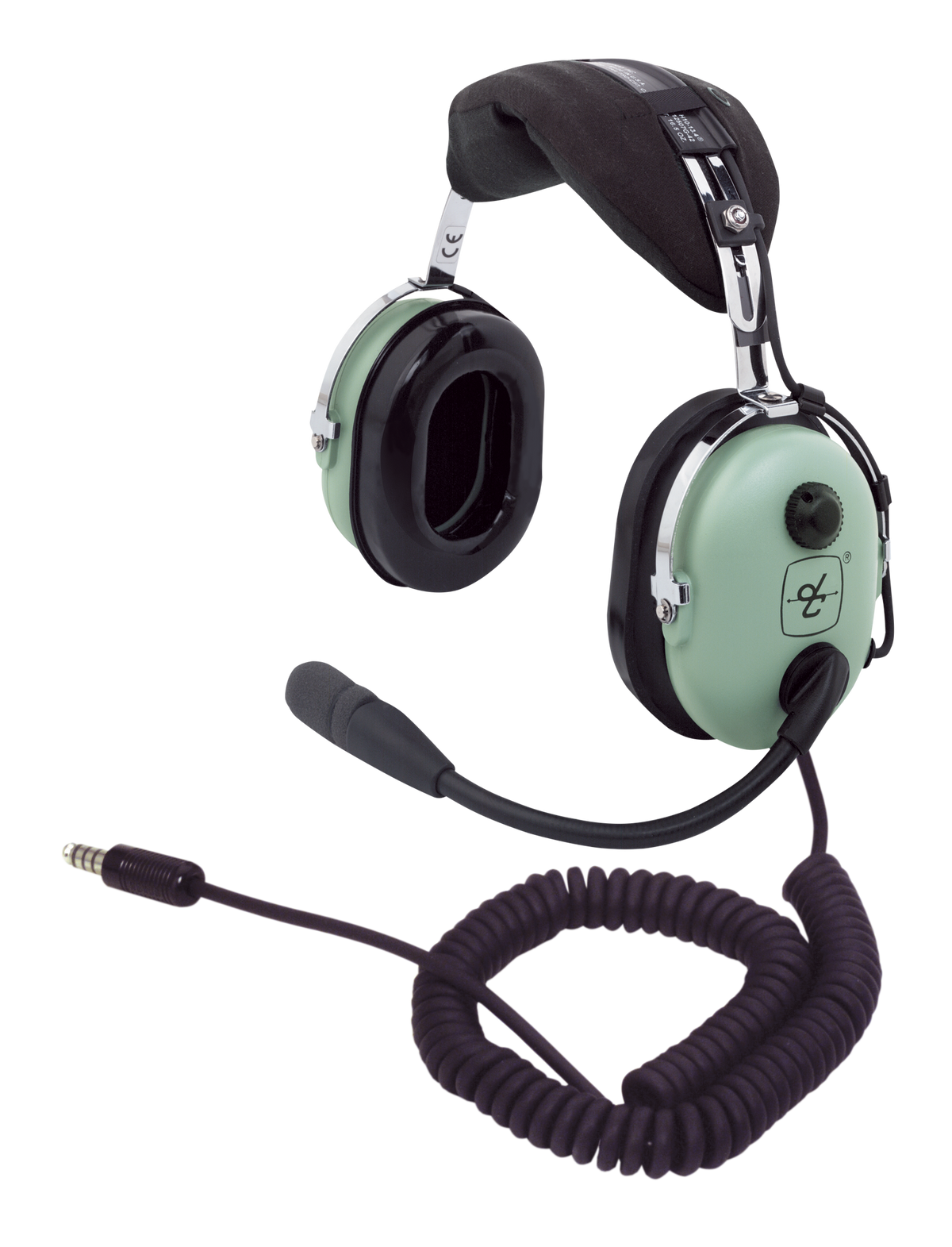 Auriculares con atenuación de ruido pasivo para radios aéreos en helicópteros