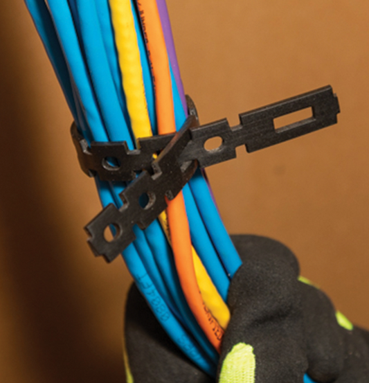 Rollo de amarre de 23 m para cable elástico.