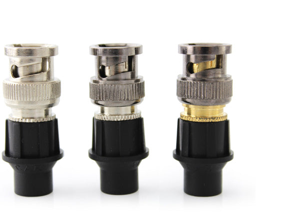 Conector a Presión para Cable Tipo RG6, RG59, RG178 en Sistema CaP (Incluye CaP Color Negro)