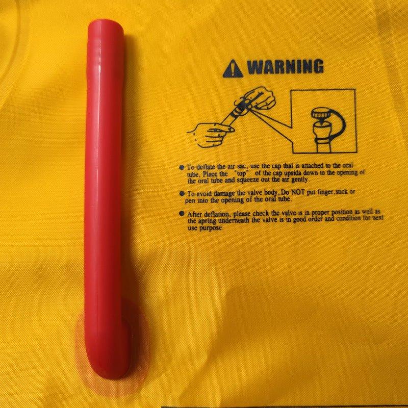 500 piezas de Saco de aire de chaleco salvavidas inflable de tiro manual airbag anti-ahogamiento Tela compuesta TPU - Ciaespinoza.com