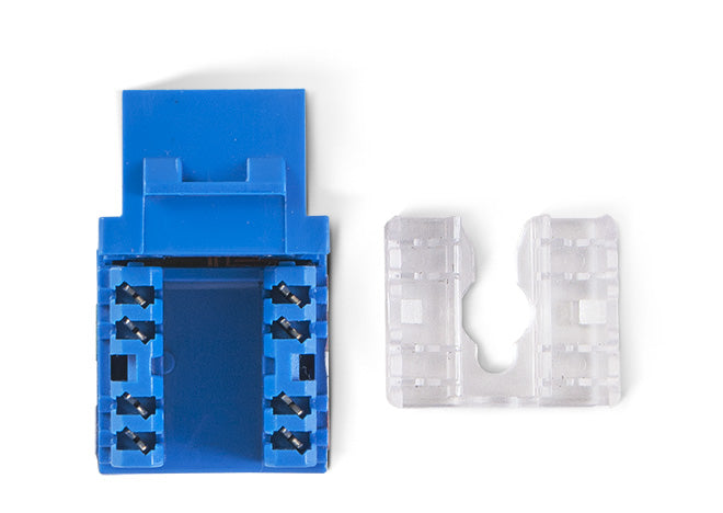 Módulo Jack 110 Cat6, Keystone para Faceplate - Color Azul