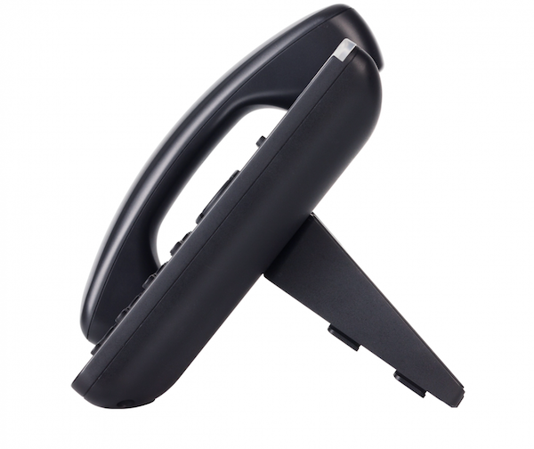 Teléfono IP SMB de 2 Líneas, 1 cuenta SIP con 3 teclas de función programables y conferencia de 3 vías. PoE