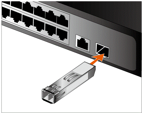 Transceptor mini-GBIC SFP+ 10G LC 1310nm Duplex para fibra monomodo 10 Km