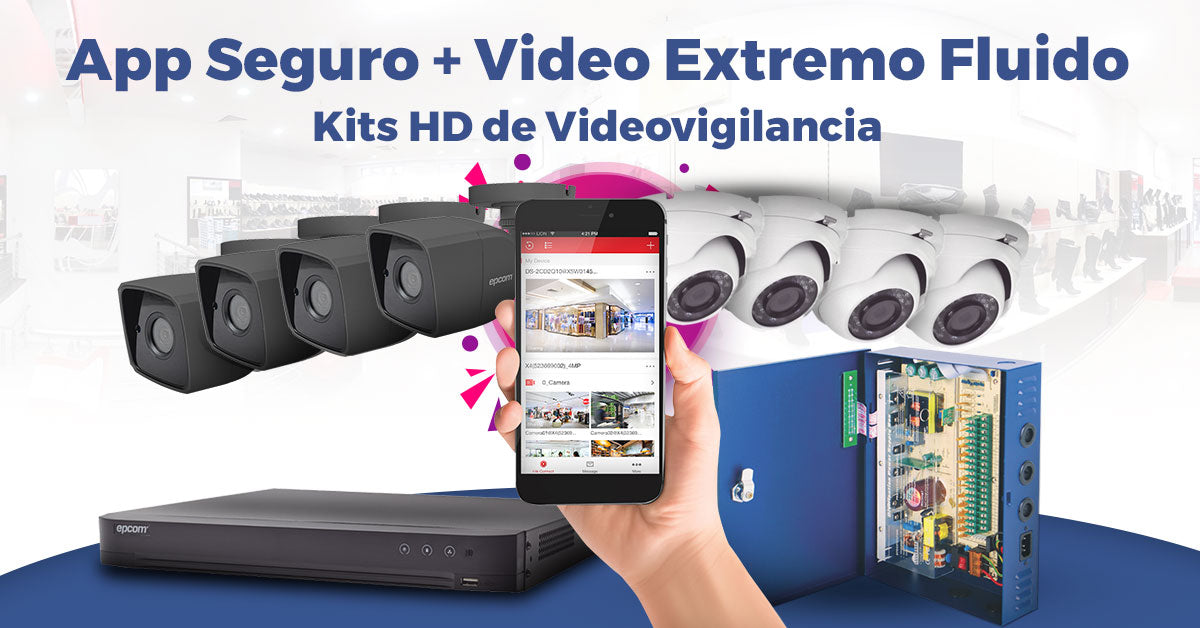 Kit TurboHD 1080p Lite / DVR 16 Canales / 16 Cámaras Bala Exterior ( 2.8mm) con ColorVu + Micrófono Integado / Transceptores / Conectores / Fuente de