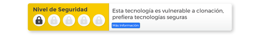 Tarjeta de Proximidad ProxCard II (1326LGS) HID Clamshell (Gruesa) / Garantía de por Vida/ Pre programada a 26 bits