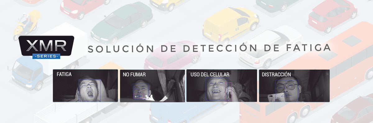 Cámara con Función DSM / Ayuda a Identificar los Estados de Conducción Anormal / Fatiga / Uso del Ceular / Distraido / No Fumar / Compatible con DVRs