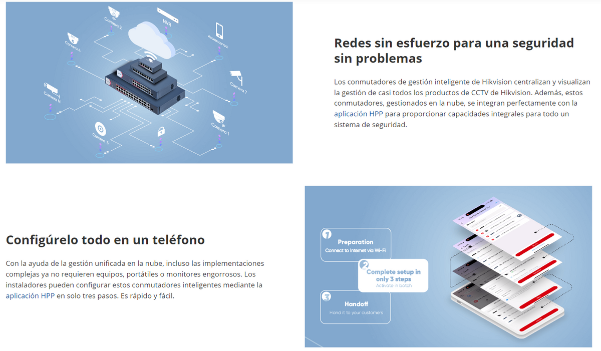 Switch Administrable PoE+ / 8 puertos 100 Mbps PoE+ / 1 puerto 1000 Mbps de Uplink / PoE hasta 300 Metros / Conexión Remota desde Hik-ParnerPro / 110