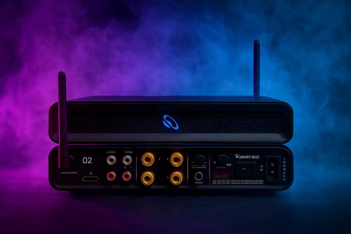 Amplificador de 2 canales | 100 W | HDMI eARC | Bluetooth