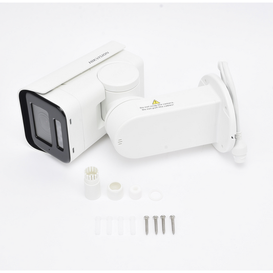 Bala IP PTZ 4 Megapixel / Lente Mot. 2.8 a 12 mm / Luz IR 50 mts / WDR 120 dB / PoE / IP66 / Microfono Integrado / Micro SD / Ultra Baja Iluminación