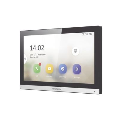 Monitor IP WiFi Touch Screen 7" Bisel DELGADO para Videoportero IP / Vídeo en Vivo / PoE Estándar / Apertura Remota / Llamada Entre Monitores / Audio