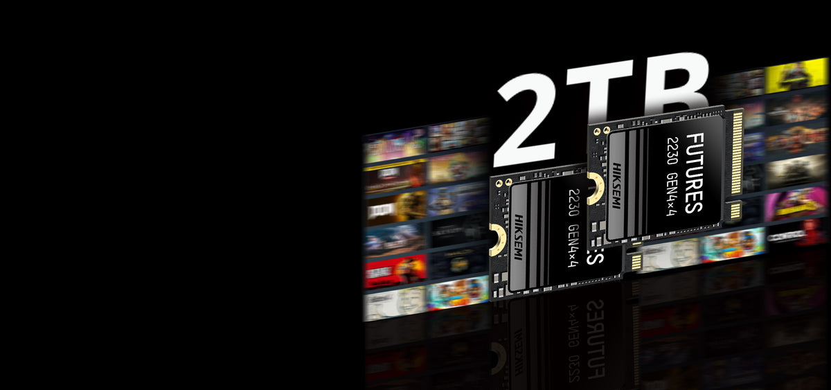 Unidad de Estado Sólido (SSD) 1024 GB / Formato M.2 2230 / ALTO RENDIMIENTO / Hasta 7400 MB/s / PCIe Gen4x4 NVMe / Para Gaming Portátil y Workstations