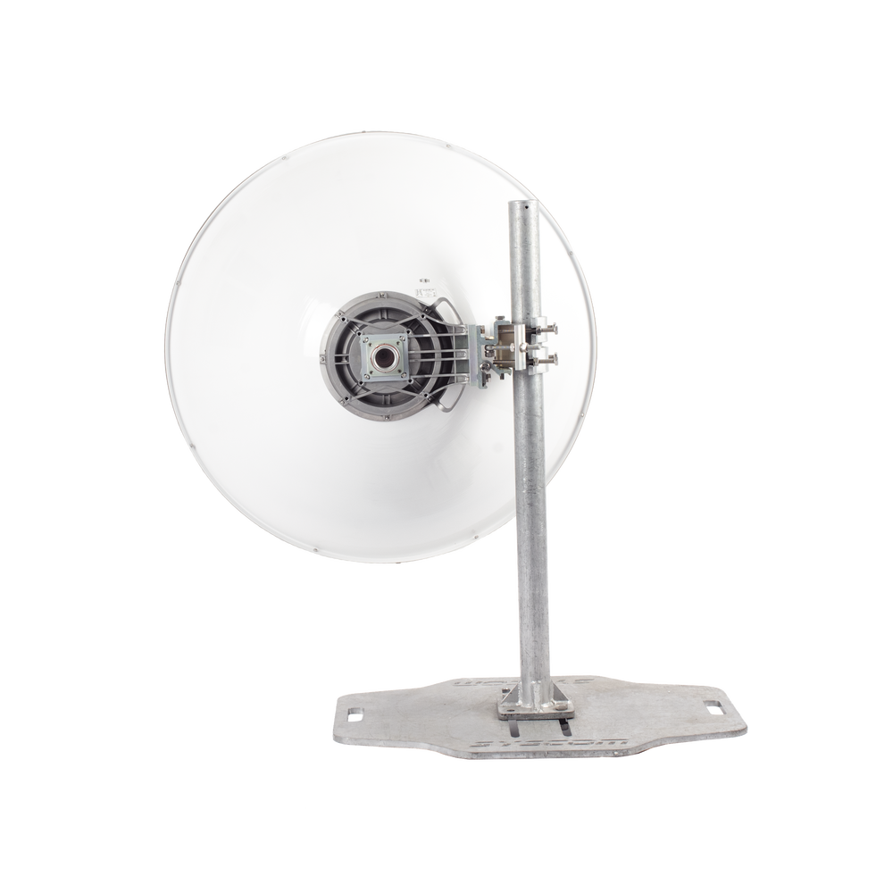 Antena Direccional de Alto Rendimiento/ Parábola profunda para mayor aislamiento al ruido/ Conector guía de onda para radio C5X, B5X, C6X, y B6X / 3