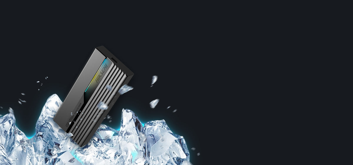 Carcasa para SSD M.2 NVMe / USB4.0 Type-C 40 Gbps / ASUS Aura RGB / Chip ASM2464 / 2242 2260 2280 / Aleación de Aluminio