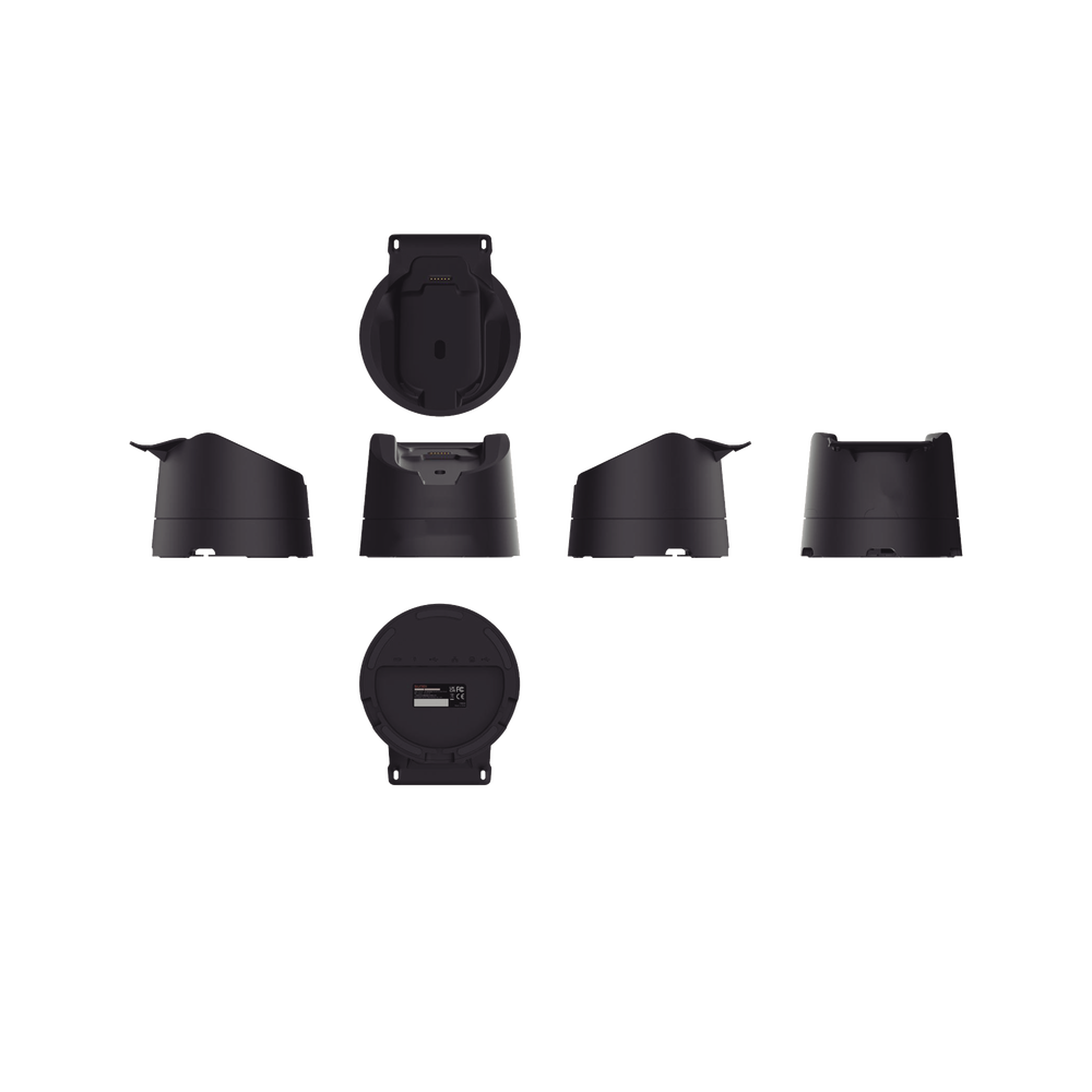 Soporte Giratorio SUNMI para V3 MIX/P3 MIX / Rotación 0°~180° / Entrada 24V 1.4A / Pogo Pin 6 PIN / USB Tipo-A / Ethernet / RJ12 / RS232 / Amplio