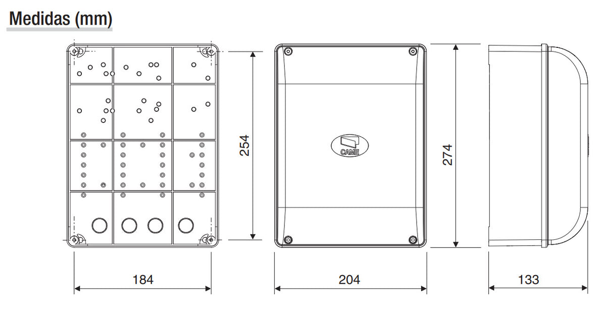 Cuadro De Mando Para Kit 001-U7220 / Alimentación 120V /