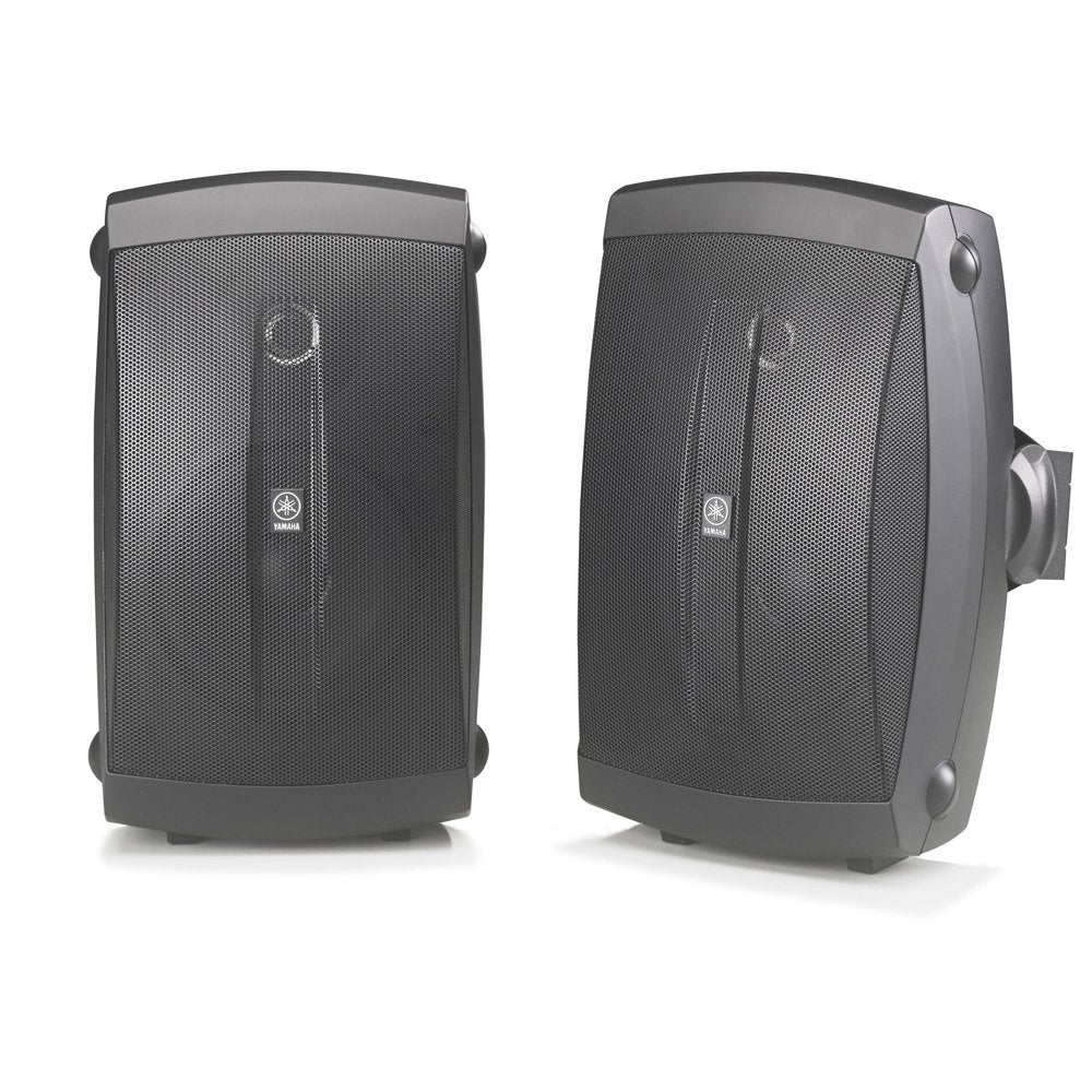Altavoces de Montaje en Superficie de 2 vias | Woofer 5 in, Tweeter 0.5 in | Semi-Exterior, 6 ohms | Par Color Negro