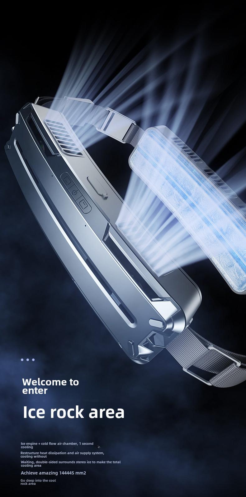 Ventilador de cintura, cinturón portátil, anillo de aire, ventilador pequeño silencioso, refrigeración, aire acondicionado, viento recargable por USB - Ciaespinoza.com