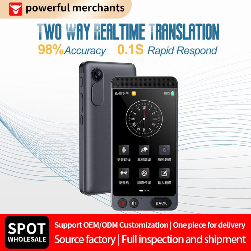 Traductor 130 multidiomas para Viajes al extranjero, Conferencia, Traducción precisa fuera de línea, Interpretación simultánea, Traducción de voz - Ciaespinoza.com