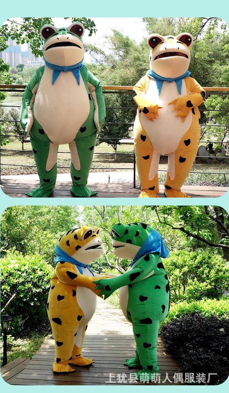 Disfraz de Rana verde Sapo de Tiktok, diversos colores - Ciaespinoza.com