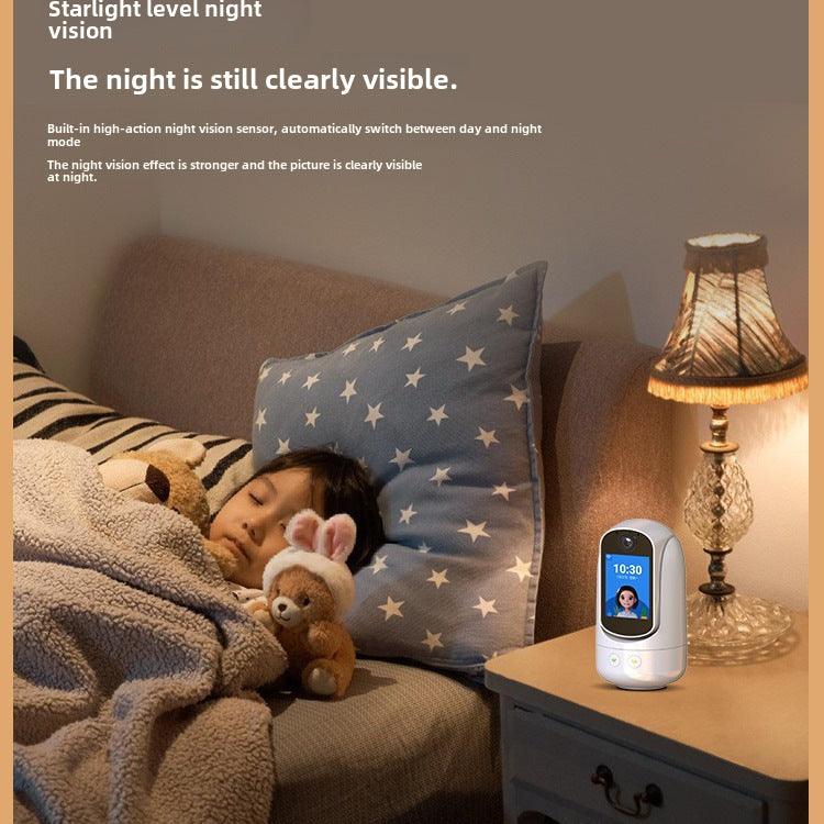 Camara de Monitoreo inteligente de llamadas de voz y video, tarea de los niños, teléfono móvil inalámbrico, cámara interior doméstica remota ultra clara - Ciaespinoza.com