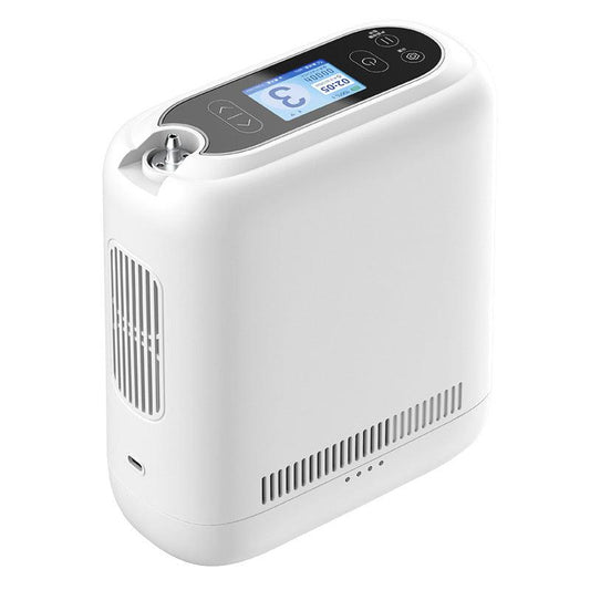 Concentrador de oxígeno portátil Haier 5L, 4.5 horas, inhalador de oxígeno, máquina de oxígeno de 220V - Ciaespinoza.com