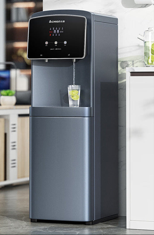 Dispensador de Agua Fria y Caliente, Vertical con Sistema de Purificacion de Osmosis Inversa 220V comercial Chigo