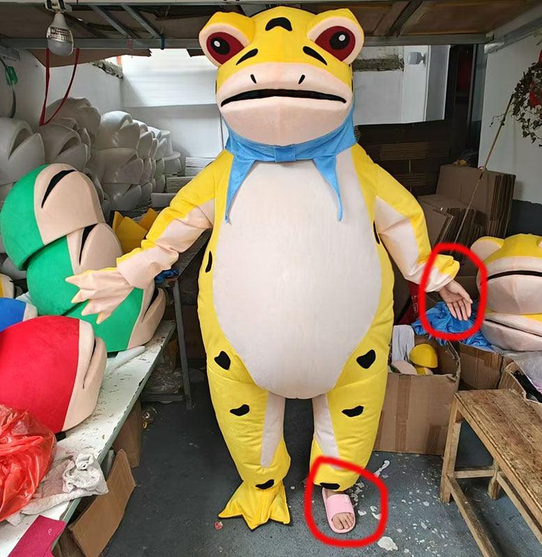 Disfraz de Rana verde Sapo de Tiktok, diversos colores - Ciaespinoza.com