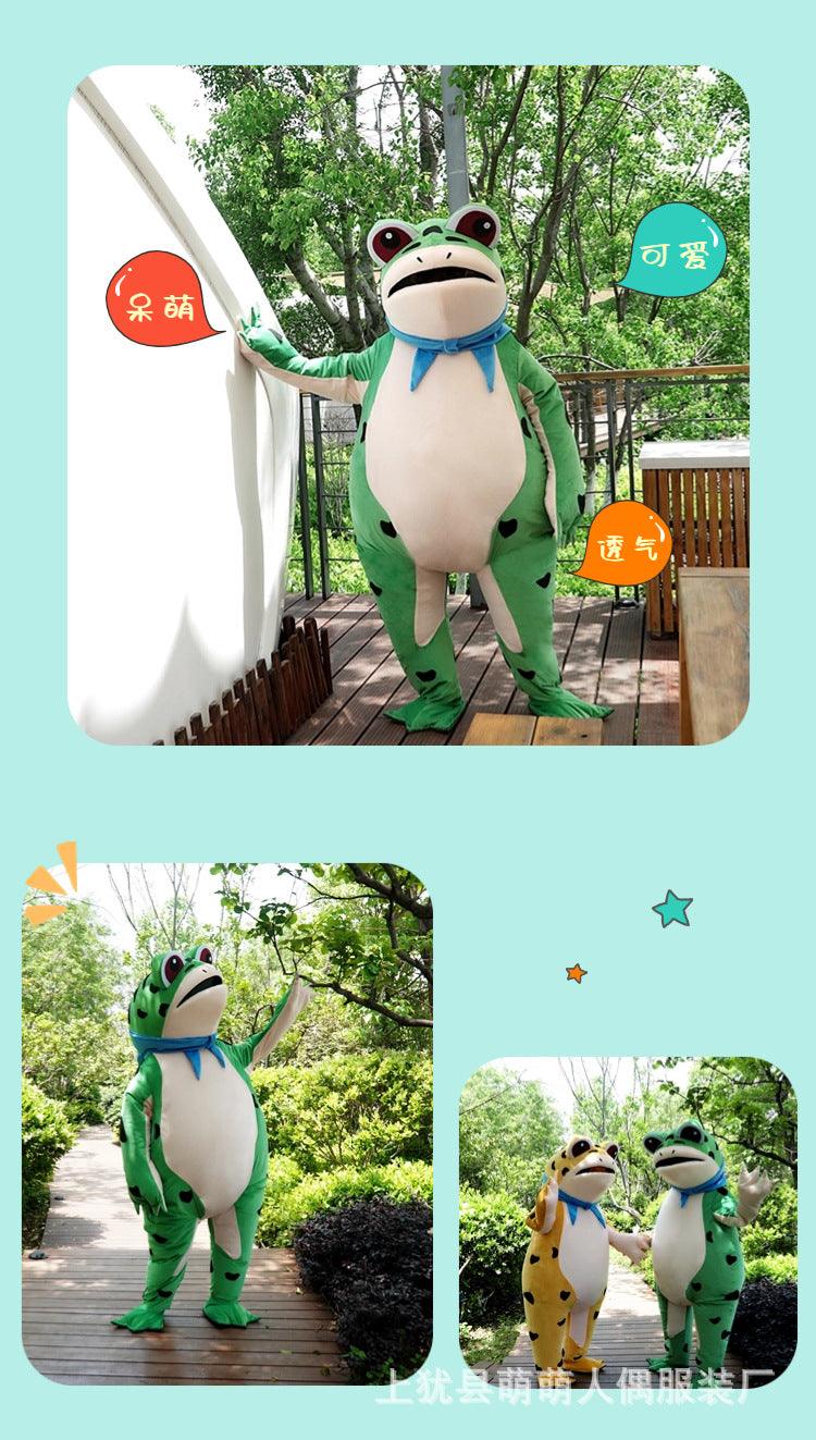 Disfraz de Rana verde Sapo de Tiktok, diversos colores - Ciaespinoza.com