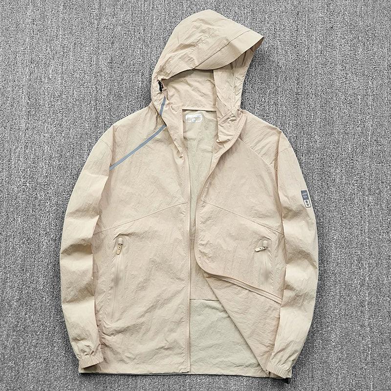 Chamarras con air, 2 ventiladores, Ajuste de tres niveles Protector solar transpirable Primavera y verano Hombres y mujeres, Chaquetas y abrigos finos - Ciaespinoza.com
