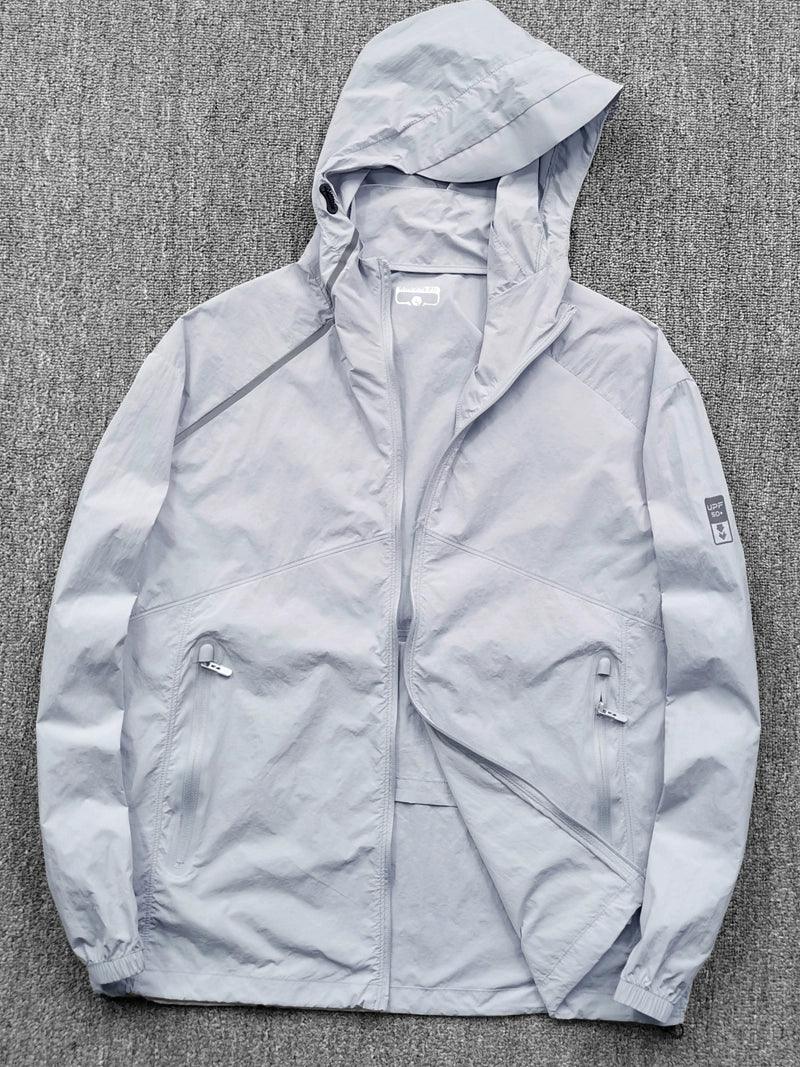 Chamarras con air, 2 ventiladores, Ajuste de tres niveles Protector solar transpirable Primavera y verano Hombres y mujeres, Chaquetas y abrigos finos - Ciaespinoza.com