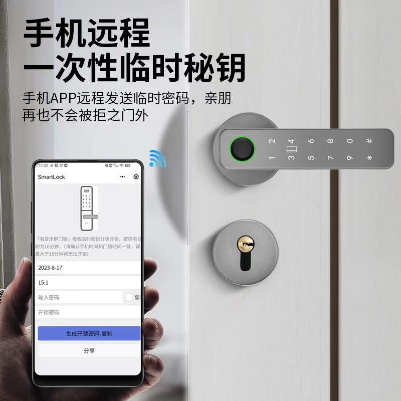 Cerradura inteligente Axiti para apartamento, hotel, habitación, con código, nfc, huellas dactilares, bluetooth - Ciaespinoza.com
