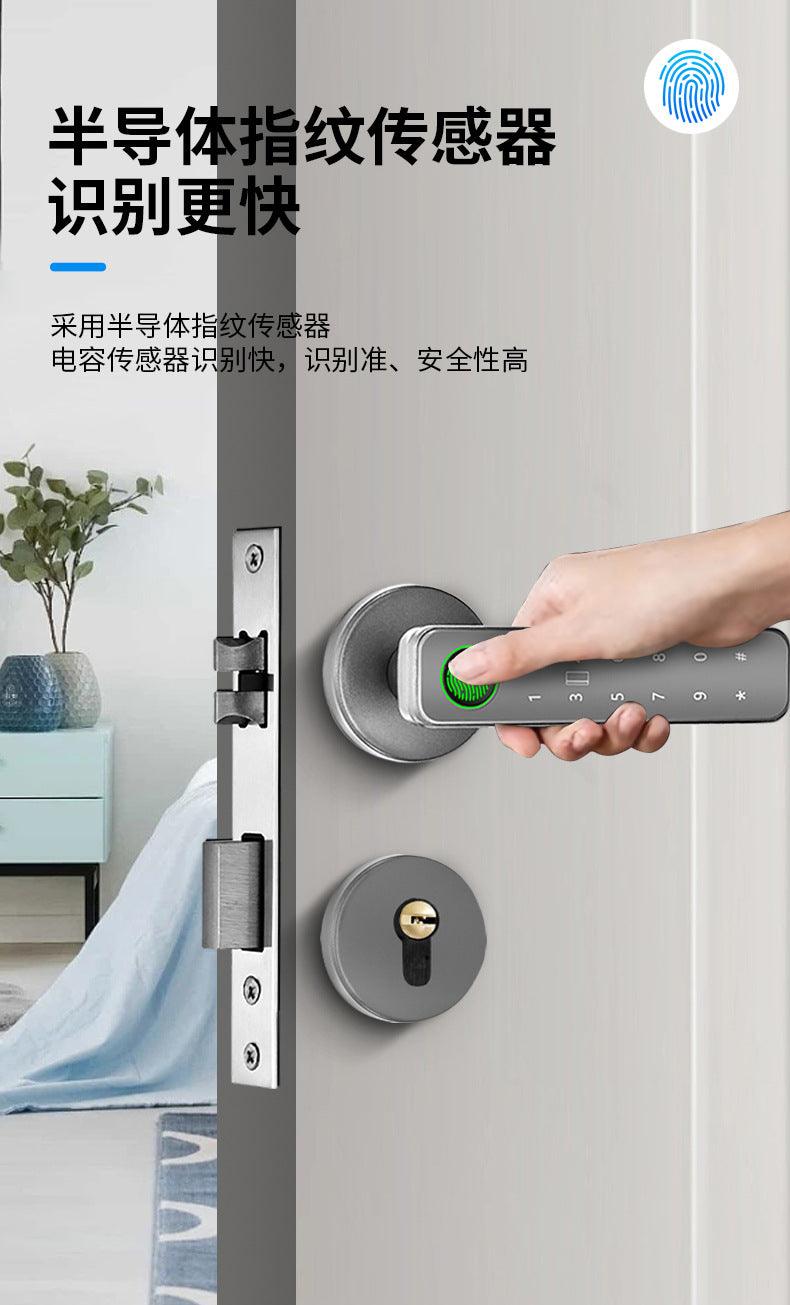 Cerradura inteligente Axiti para apartamento, hotel, habitación, con código, nfc, huellas dactilares, bluetooth - Ciaespinoza.com