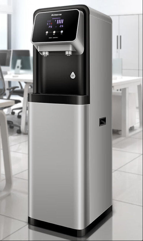 Dispensador de Agua Fria y Caliente, Vertical con Sistema de Purificacion de Osmosis Inversa 220V comercial Chigo