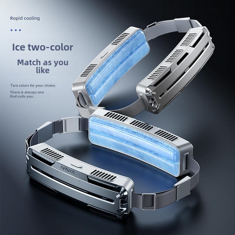 Ventilador de cintura, cinturón portátil, anillo de aire, ventilador pequeño silencioso, refrigeración, aire acondicionado, viento recargable por USB - Ciaespinoza.com