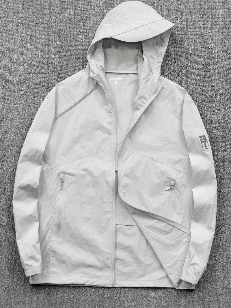 Chamarras con air, 2 ventiladores, Ajuste de tres niveles Protector solar transpirable Primavera y verano Hombres y mujeres, Chaquetas y abrigos finos - Ciaespinoza.com