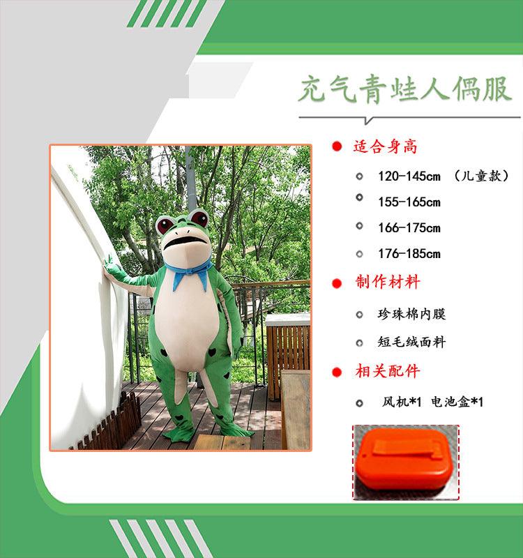 Disfraz de Rana verde Sapo de Tiktok, diversos colores - Ciaespinoza.com