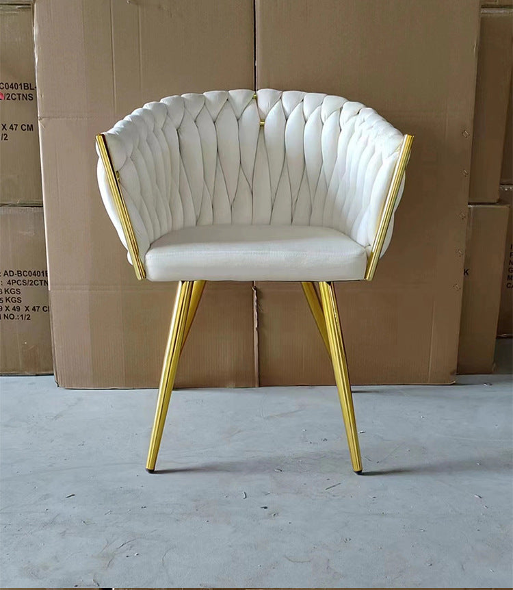 Silla de lujo ligero para tocador, taburete, moderno, para maquillaje o dormitorio