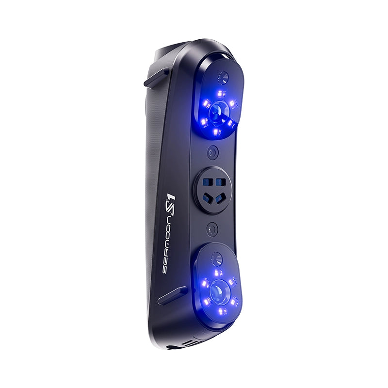 Escaner 3D Creality Sermoon S1 – Precisión 0.02 mm, 1+7+34 láser azul + NIR, 90 FPS