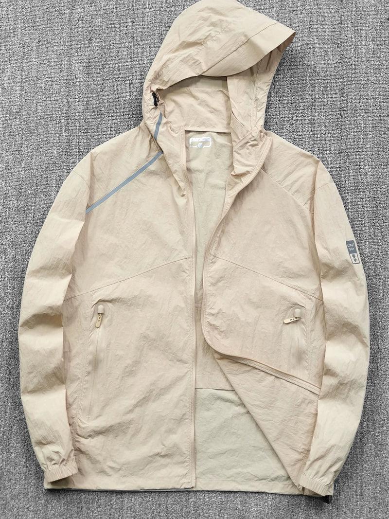 Chamarras con air, 2 ventiladores, Ajuste de tres niveles Protector solar transpirable Primavera y verano Hombres y mujeres, Chaquetas y abrigos finos - Ciaespinoza.com