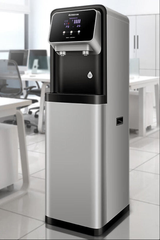 Dispensador de Agua Fria y Caliente, Vertical con Sistema de Purificacion de Osmosis Inversa 220V comercial Chigo