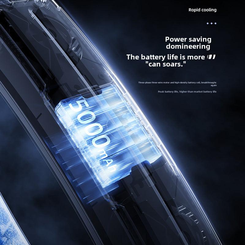 Ventilador de cintura, cinturón portátil, anillo de aire, ventilador pequeño silencioso, refrigeración, aire acondicionado, viento recargable por USB - Ciaespinoza.com