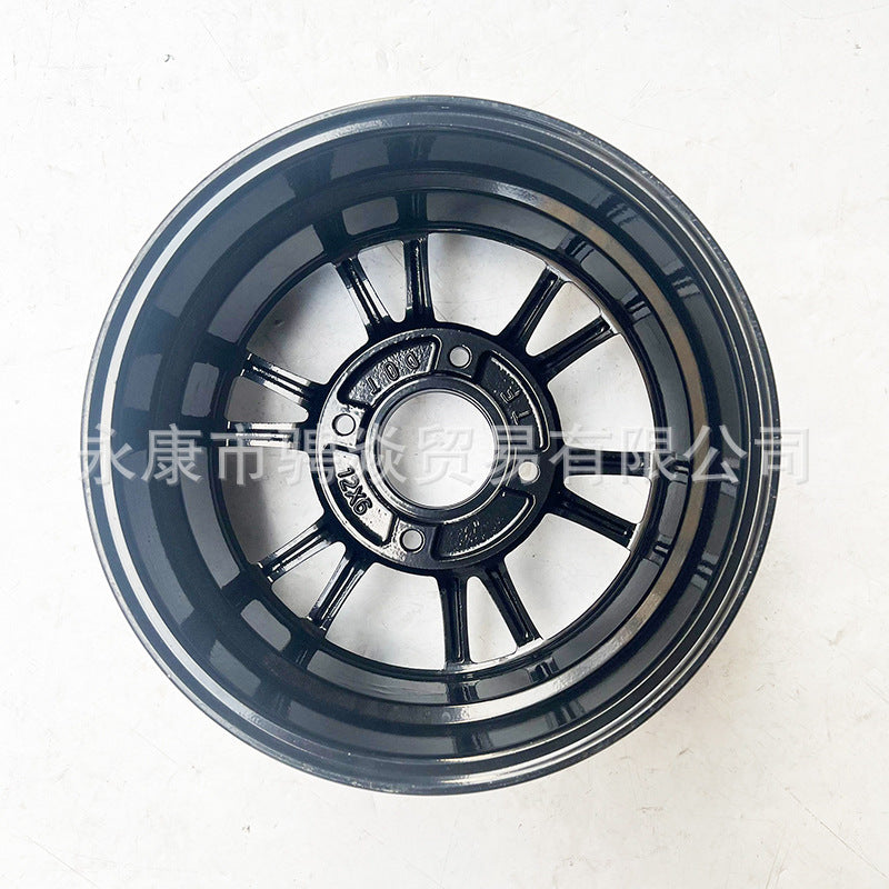 Rin para ATV 25X8-12 26 9-12 Pulgadas Neumáticos Bujes de Aluminio 12x6J Ruedas de Hoja Llantas