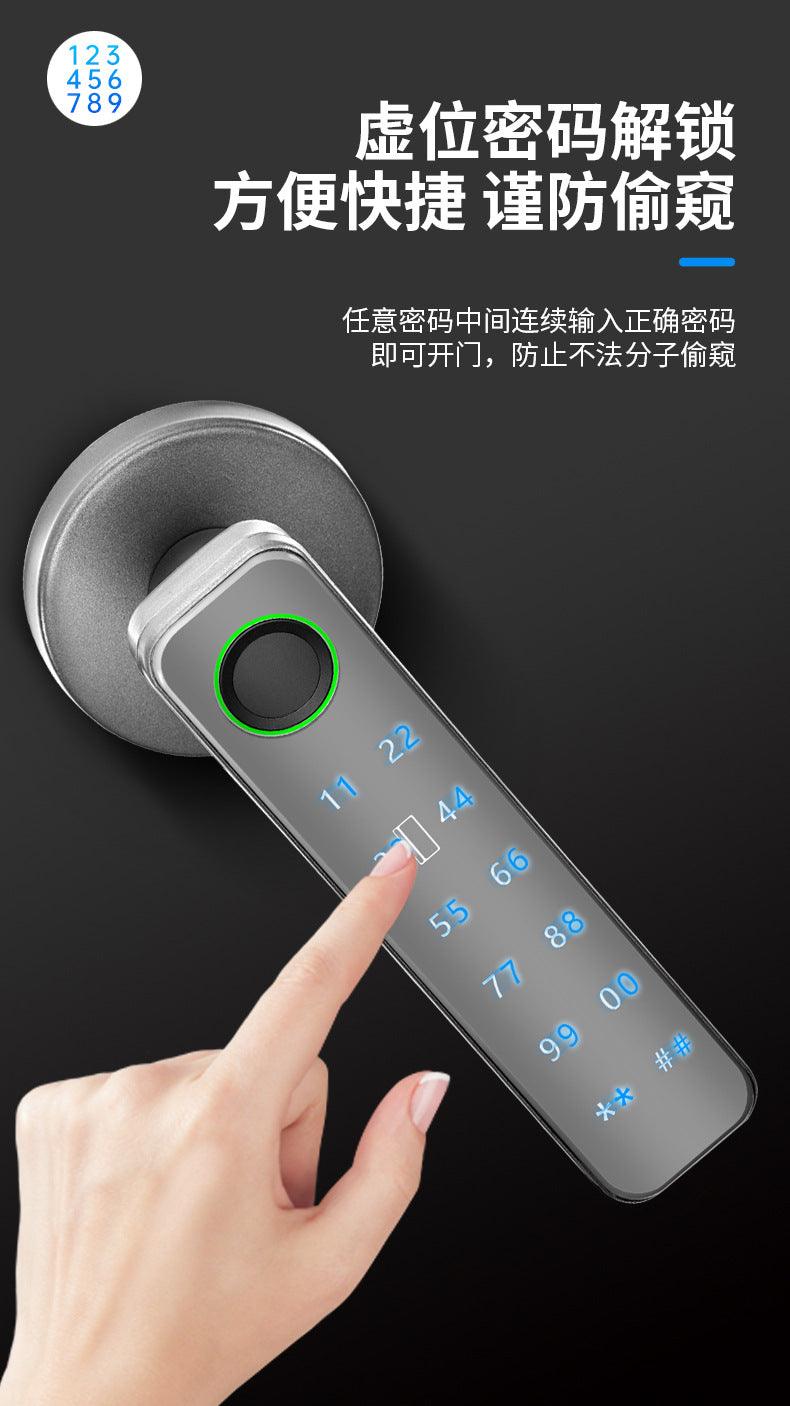 Cerradura inteligente Axiti para apartamento, hotel, habitación, con código, nfc, huellas dactilares, bluetooth - Ciaespinoza.com