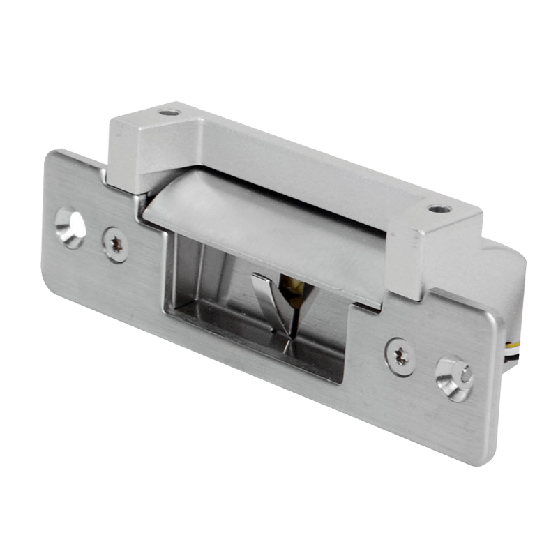 Contrachapa Eléctrica /Abierta o Cerrada en Caso de Falla (seleccionable)/ Sensor de Estado de Puerta / Uso en Interior