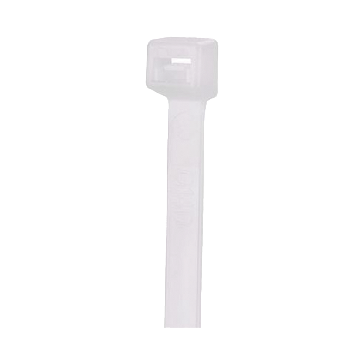 Cincho de Nylon 6.6 StrongHold™, 430mm largo x 4.8mm ancho, Color Natural, Plenum, Paquete de 100pz