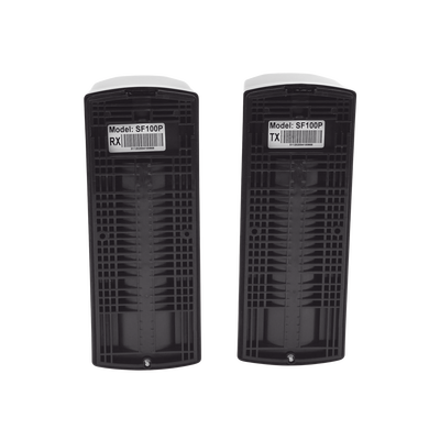 Detector Fotoeléctrico de Doble Rayo / 100 m Exterior / 4 Frecuencias / IP65 / Alimentación 12-24 VDC/VAC
